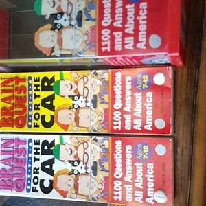 Brain quest card games